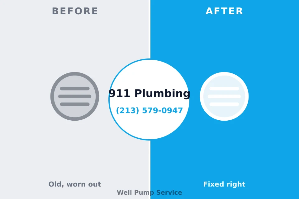Before and after: plumbing company Cleary, MS